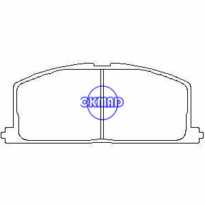 TOYOTA Camry Celica Corolla Carina MR2 Paseo Tercel Starlet CHEVROLET Nova GEO Prizm Pastilha de freio FMSI:7420-D539 7153-D242 7153-D241 7153-D302 OEM:04465-21010 FDB308 TRW:GDB3184 GDB323 WVA:20870 212944, FF323 WVA:20870 221294,